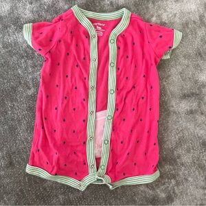 Carter’s Watermelon Patch Snap Romper - 3M